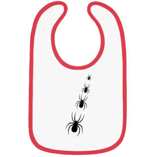 "Spiderweb Style: Weave Your Fashion Statement" Bibs