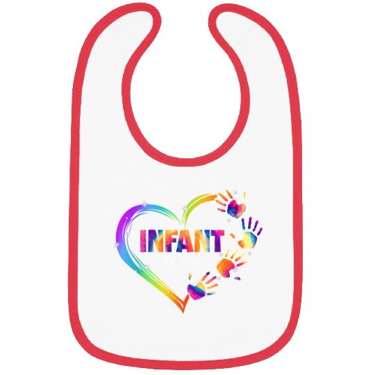 Infant Teacher Appreciation Tie Dye Bibs