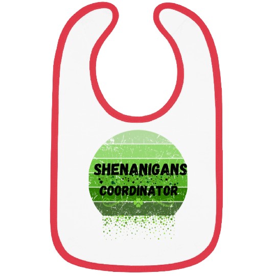 Shenanigans Coordinator for St Patrick's Day Bibs