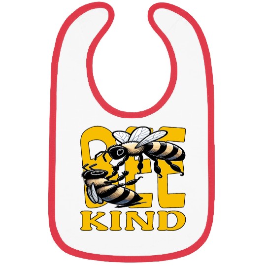 Bee Kind, Compassionate Bee Message Bibs