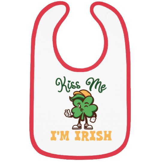 Kiss Me Im Irish St. Patrick's Day Bibs