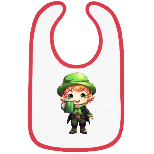 Green Beer on St Patricks Day Bibs