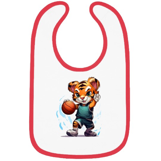 Tiger basketball Bibs