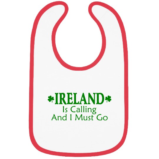 Irish Clover IRELAND Is Calling Me I Must Go Bibs