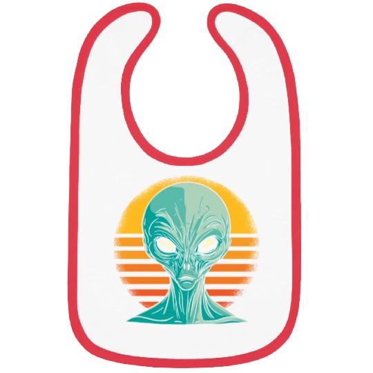 Alien Extraterrestrial Bibs