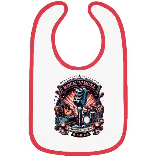 [PHUONG store] - Rock Roll Rebel Bibs