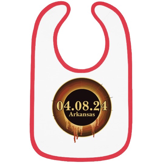 Total Solar Eclipse Path of Totality Arkansas Bibs