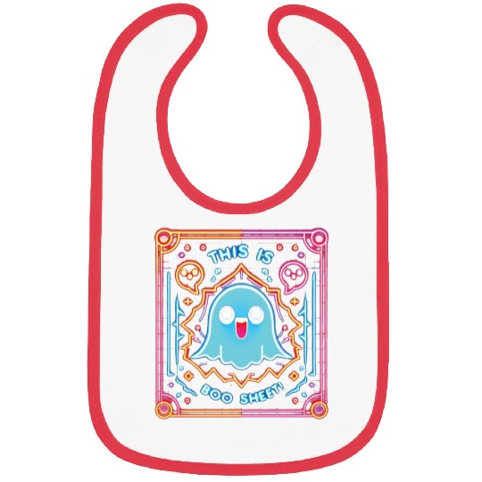 THIS IS BOO SHEET! Version 2, neon colors Bibs