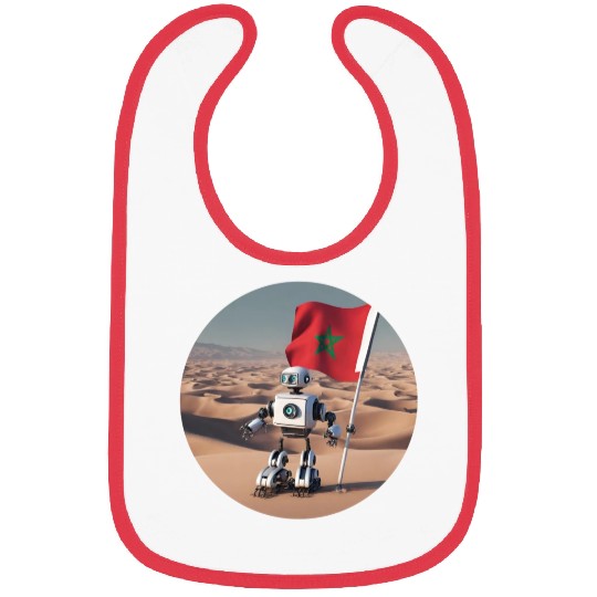 mech robot design crafted Bibs
