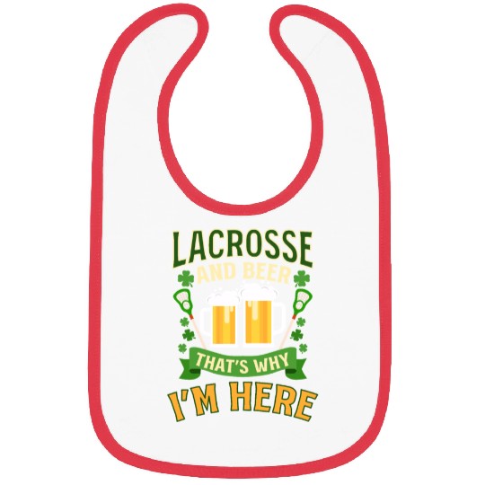 Lacrosse St. Patricks Day Lacrosse And Bere Here Bibs