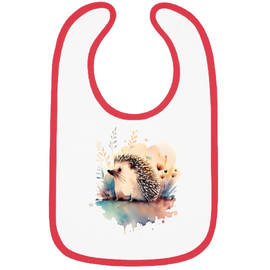 Cute Hedgehog Bibs
