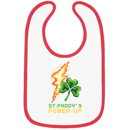 St. Patricks Day Gaming St. Paddy's Power-Up Bibs