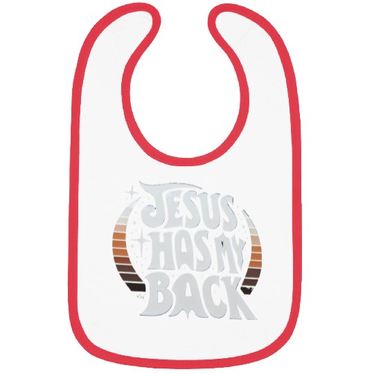 Jesus Has My Back 23 Bibs