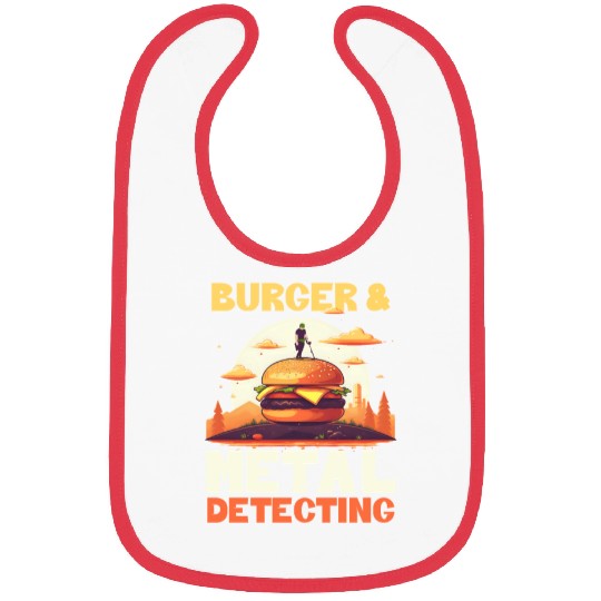 Metal Detecting Burger And Detecting Bibs