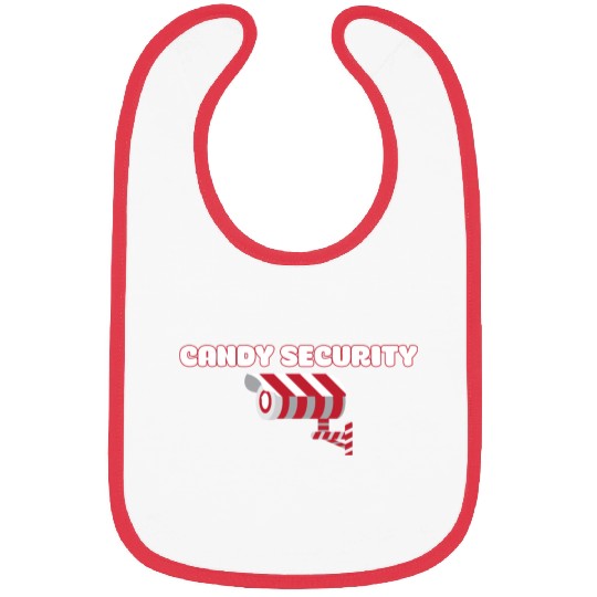 Candy Security Kids Parents Matching Birthday Bibs