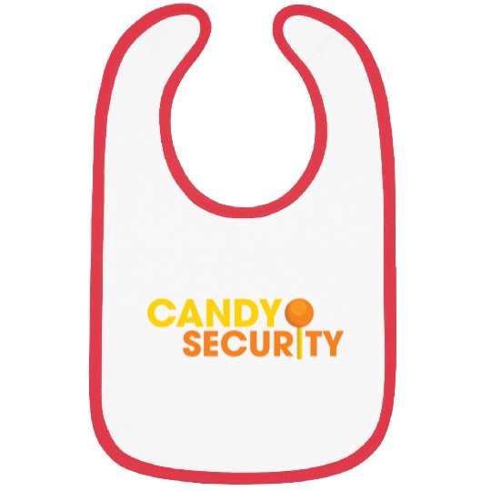 Candy Security Mom Dad Matching Birthday Costume Bibs