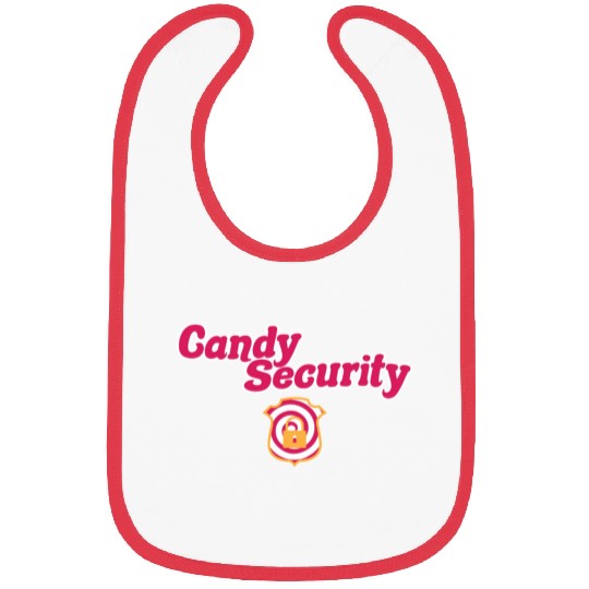 Candy Security Kids Parents Matching Birthday Bibs