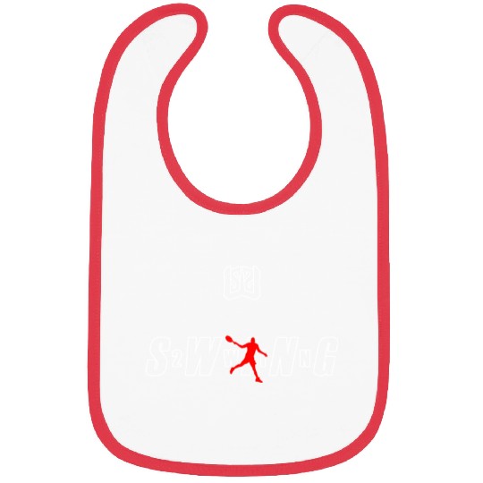 SWING Tennis Player #1 White/Red Bibs