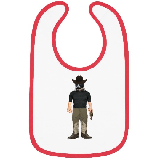 Cowboy Dog Bibs