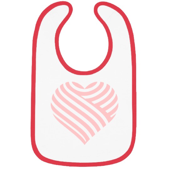 heart design Bibs