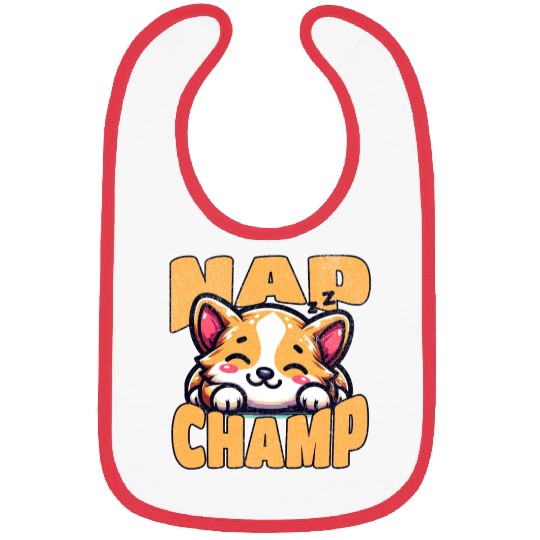 Nap Champ Corgi Bibs