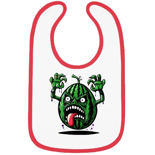 Watermelon Monster Floating Bibs