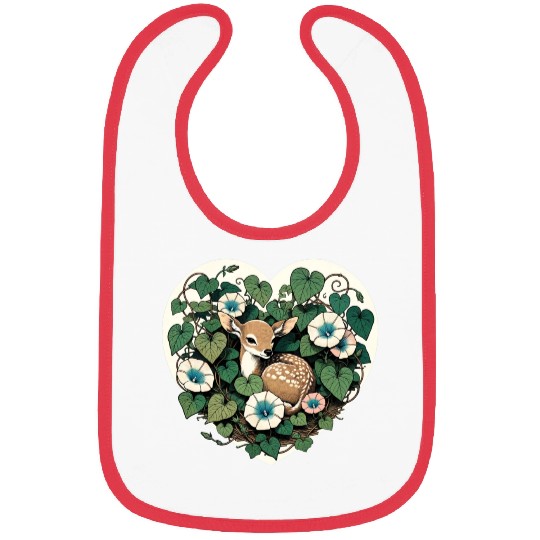 Spring Fawn Bibs
