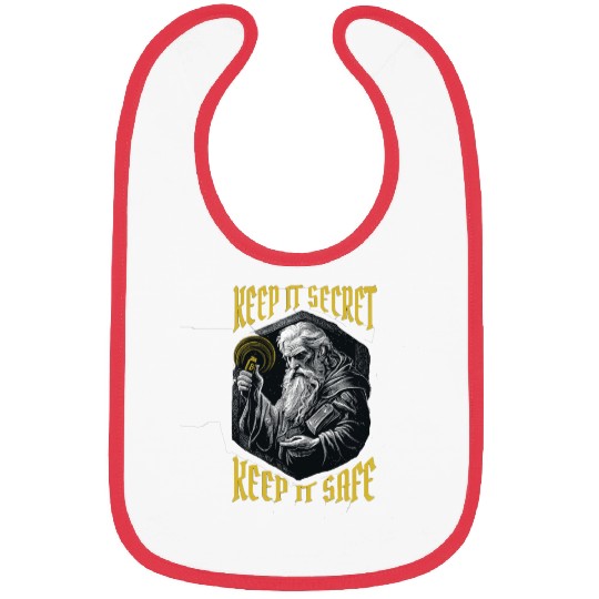 kEEP IT SECRET KEEP IT SAFE Bibs