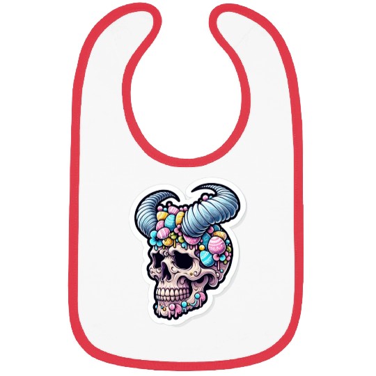 Sweet Reverence: Easter Sugar Skull Bibs