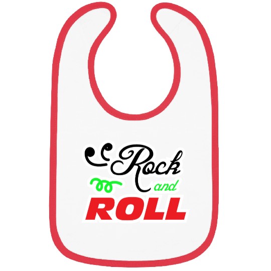 Rock and Roll design for music lovers Bibs