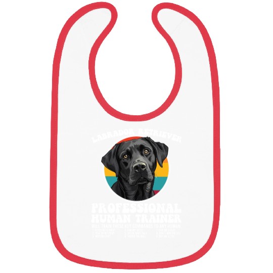 LABRADOR RETRIEVER PROFESSIONAL HUMAN TRAINER Bibs