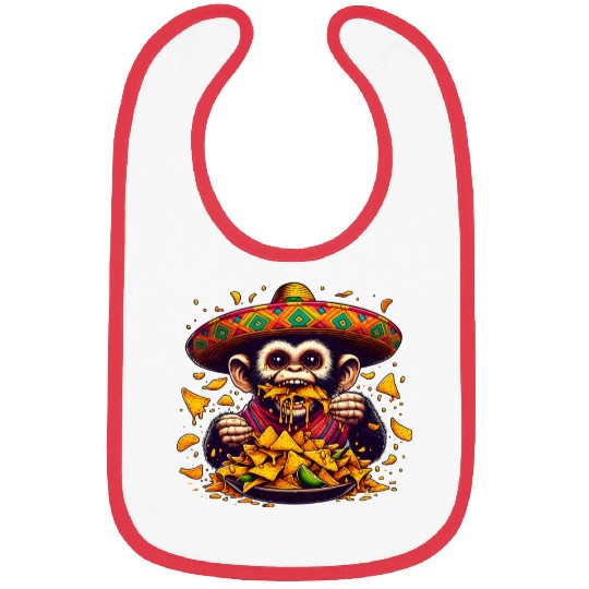 Cinco de Mayo Monkey Bibs