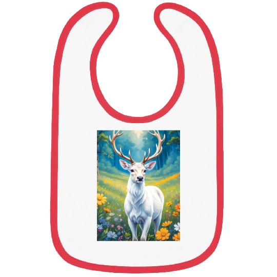 White Deer Bibs