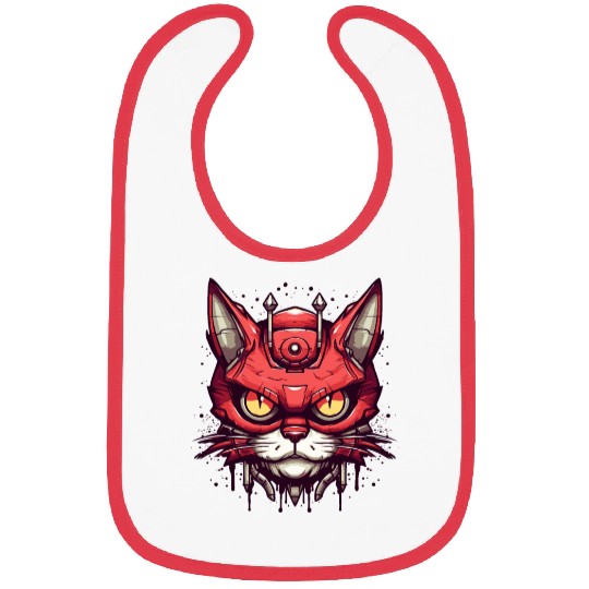 Urban Mecha Tech Cat Bibs