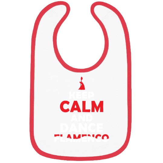 Keep Calm and Dance Flamenco Passion Bibs