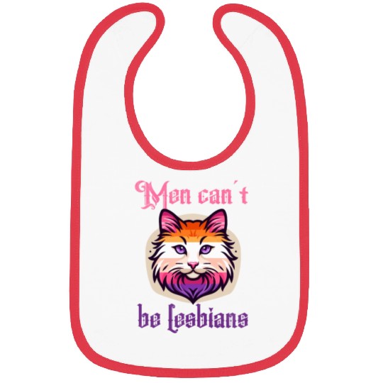 Men can't be lesbians Bibs