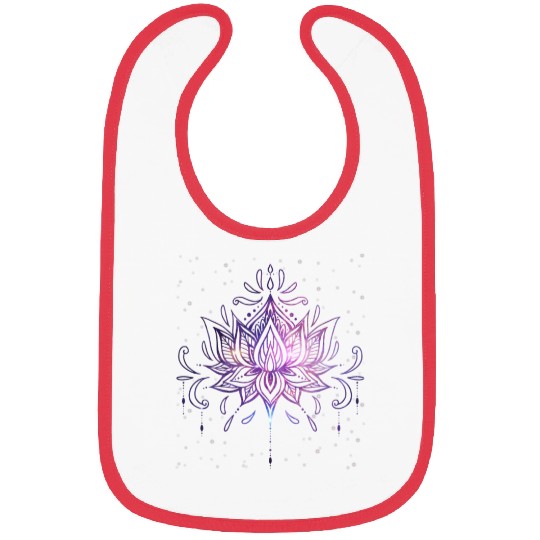 Celestial Flower Radiant Lotus Bloom Bibs