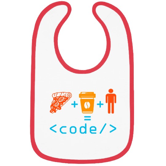 Programmer Coder Computer Nerd Geek Coding Funny Bibs