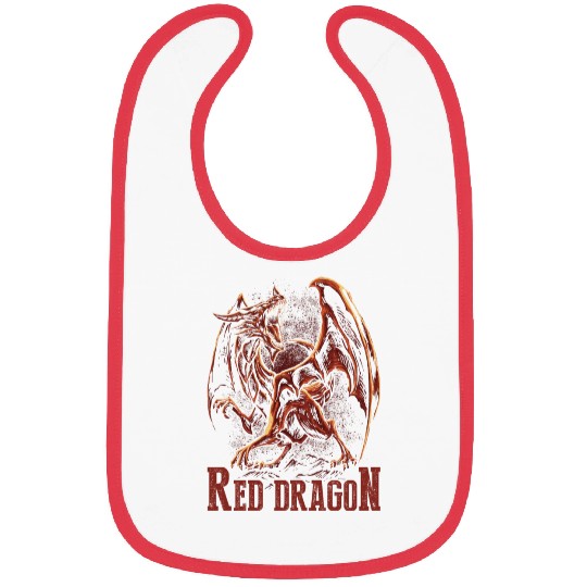 Red Dragon Bibs