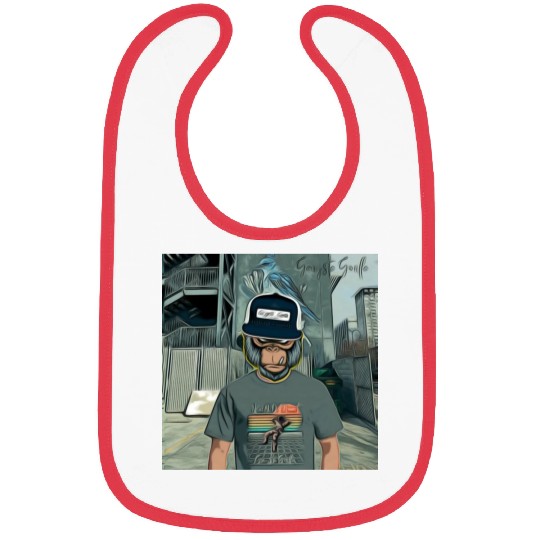 Gangsta Gorilla-Silverback Swanson Gorilla Wear Bibs