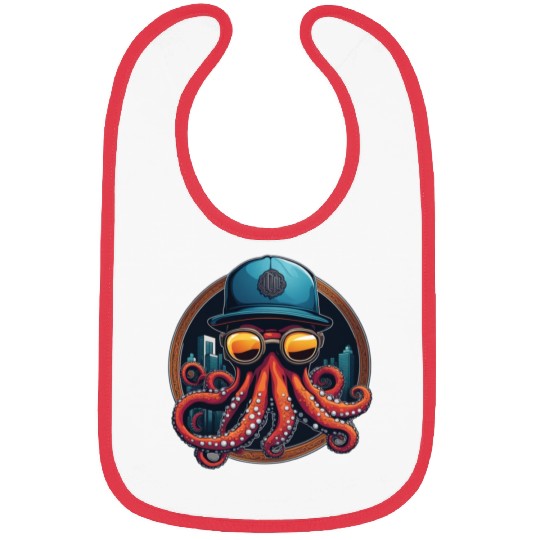 Rapper Octopus Bibs