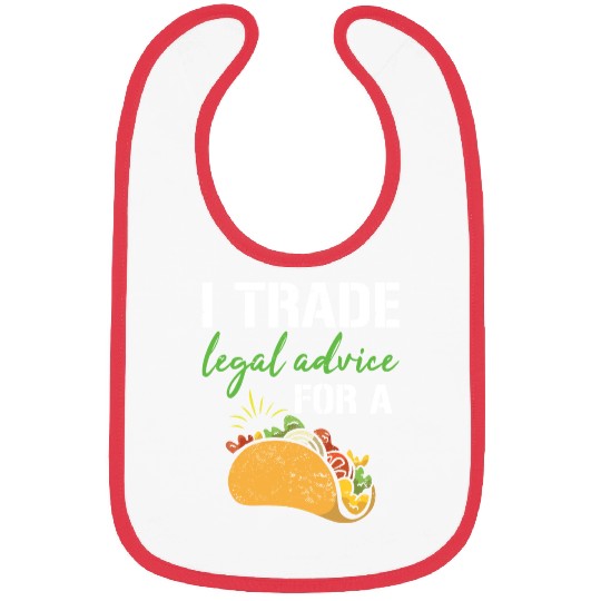Tacolover law student lawyer Bibs