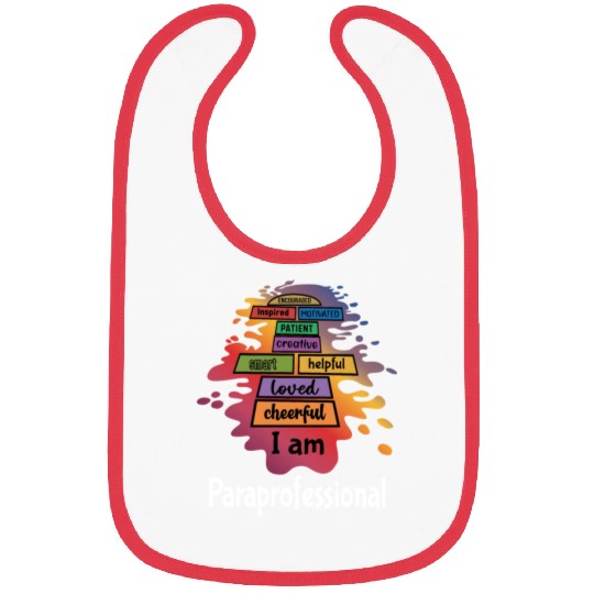Paraprofessional Teacher Assistant Aide Bibs