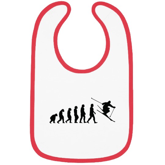Skiing Mountains Winter sports Nature Bibs