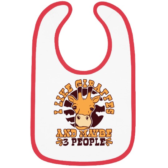 Like Giraffes And Maybe 3 People African Bibs