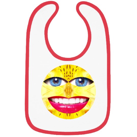 Smile Face Have a Nice Day Promote Happiness Joy Bibs
