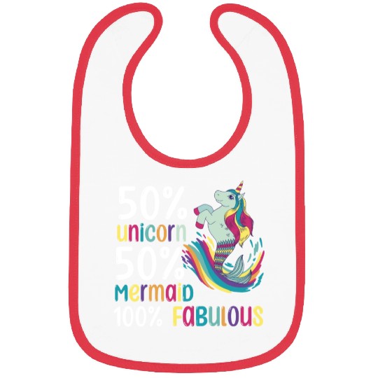 LGBTQ Unicorn Pride Month Bibs