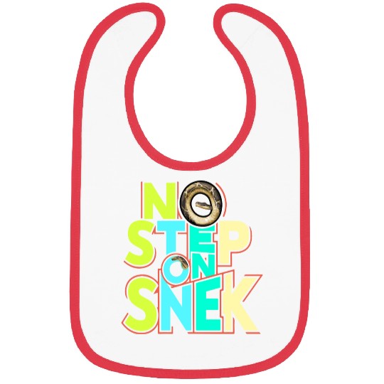 No Step On Snek Bibs