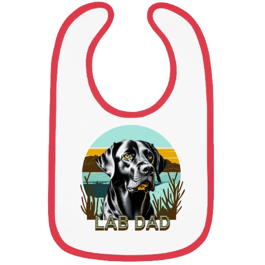 Lab Dad | Labrador Retriever Owners Bibs