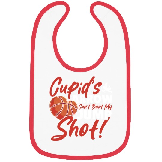 B-Ball Valentine’s Day Romantic Basketball Player Bibs